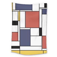 Neoplasticism Abstract Art Large Tapestry by FunnyCow