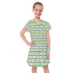 Cars And Trees Pattern Kids  Drop Waist Dress by linceazul