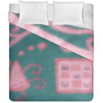 A Pink Dream Duvet Cover Double Side (California King Size)