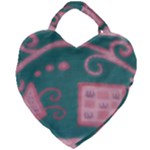 A Pink Dream Giant Heart Shaped Tote