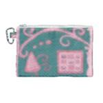 A Pink Dream Canvas Cosmetic Bag (Large)