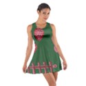 Floating Strawberries Cotton Racerback Dress View1