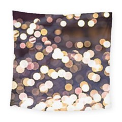 Bright Light Pattern Square Tapestry (large) by FunnyCow