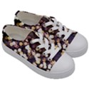 Bright Light Pattern Kids  Low Top Canvas Sneakers View3