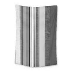 Shades Of Grey Wood And Metal Small Tapestry by FunnyCow