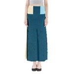 Flat Angle Full Length Maxi Skirt