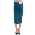 Flat Angle Midi Pencil Skirt
