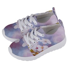Pink Mist Of Sakura Kids  Lightweight Sports Shoes by FunnyCow