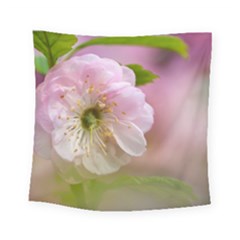 Single Almond Flower Square Tapestry (small) by FunnyCow