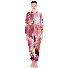 Blooming Almond At Sunset Onepiece Jumpsuit (ladies)  by FunnyCow