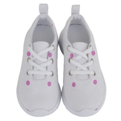 Pink Dots Running Shoes by snowwhitegirl