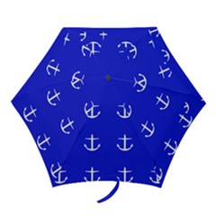 Royal Anchors Mini Folding Umbrellas by snowwhitegirl