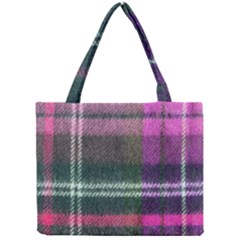 Pink Plaid Flannel Mini Tote Bag by snowwhitegirl