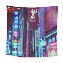 Japan City Square Tapestry (large)