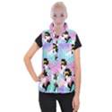 Japanese Abstract Women s Button Up Vest View1