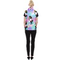 Japanese Abstract Women s Button Up Vest View2