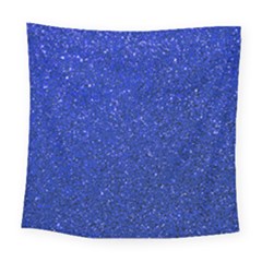 Blue Glitter Square Tapestry (large)