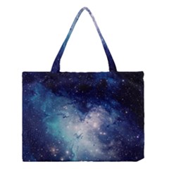 Nebula Blue Medium Tote Bag by snowwhitegirl