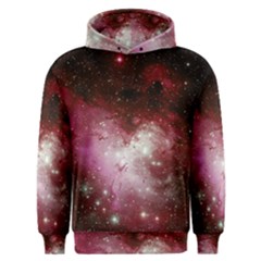 Nebula Red Men s Overhead Hoodie by snowwhitegirl