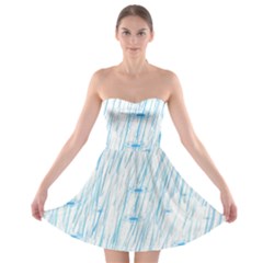 Let It Rain Strapless Bra Top Dress by FunnyCow