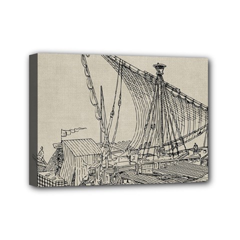 Ship 1515860 1280 Mini Canvas 7  X 5  (stretched) by vintage2030