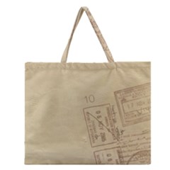 Background 1659638 1920 Zipper Large Tote Bag by vintage2030