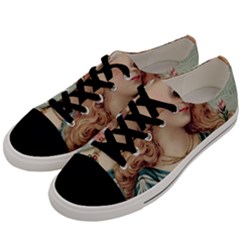 Lady Men s Low Top Canvas Sneakers by vintage2030