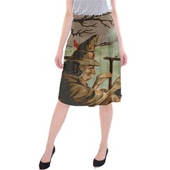 Witch 1461958 1920 Midi Beach Skirt by vintage2030