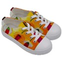 Three Red Chili Peppers Kids  Low Top Canvas Sneakers View3