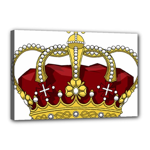 Crown 2024678 1280 Canvas 18  X 12  (stretched)