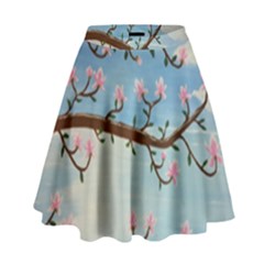 Magnolias High Waist Skirt