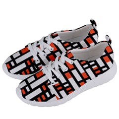 Linear Sequence Pattern Design Women s Lightweight Sports Shoes by dflcprints