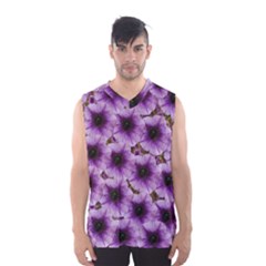 The Sky Is Not The Limit For Beautiful Big Flowers Men s Basketball Tank Top by pepitasart