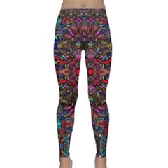 Color Maze Of Minds Classic Yoga Leggings by MRTACPANS