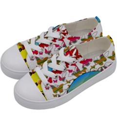 African Americn Art African American Women Kids  Low Top Canvas Sneakers by AlteredStates