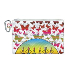 African Americn Art African American Women Canvas Cosmetic Bag (medium) by AlteredStates