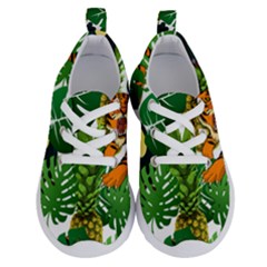 Tropical Pelican Tiger Jungle Running Shoes by snowwhitegirl