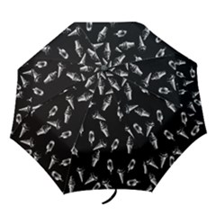 Ice Cream Pattern Folding Umbrellas by Valentinaart
