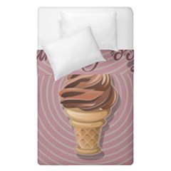 Pop Art Ice Cream Duvet Cover Double Side (single Size) by Valentinaart