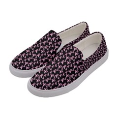 Breast Cancer Wallpapers Women s Canvas Slip Ons