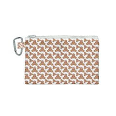 Babby Gingerbread Canvas Cosmetic Bag (small)
