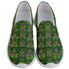 The Most Sacred Lotus Pond With Fantasy Bloom Men s Lightweight Slip Ons by pepitasart