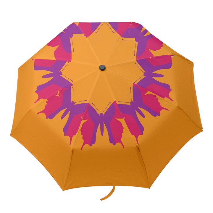 Butterfly Wings Insect Nature Folding Umbrellas