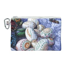 Model Color Traditional Canvas Cosmetic Bag (large) by Nexatart