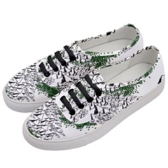 Montains Hills Green Forests Women s Classic Low Top Sneakers