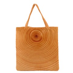 Rings Wood Line Grocery Tote Bag by Alisyart
