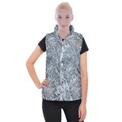 Marble Pattern Women s Button Up Vest by Alisyart