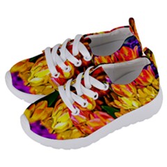 Fancy Tulip Flowers In Spring Kids  Lightweight Sports Shoes by FunnyCow