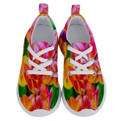 Blushing Tulip Flowers Running Shoes by FunnyCow