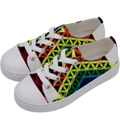 Hamsa Kids  Low Top Canvas Sneakers by CruxMagic